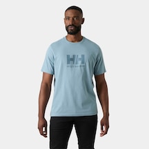 Helly Hansen Hh Logo 3.0 Erkek T-shirt-32464 Açık Mavi