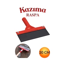 Kazıma Sıyırma Raspası Metal Saplı Çelik 30 Cm Spatula İnşaat Duvar Harç Parke Zemin Temizleme