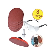 Ugr Cırt Zımpara Seti Matkap Aparatı Gözlük 115 Mm 8 Parça N11.7873