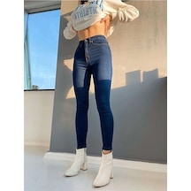 Lavajeans Elena Full Likralı Kışlık Kalın Kumaş Koyu Mavi Skinny Jean Pantolon-beden Tablomuza Bakınız Koyu Mavi 111 Koyu Mavi