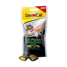 Gimcat Nutri Pockets Kedi Otlu Kedi Ödül Maması 2 x 60 G