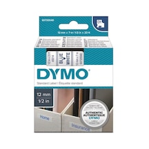 Dymo D1 Beyaz/mavi Yedek Şerit 12mm X 7mt 45014