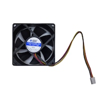 8cm 12v 3 Pinli Kasa Fanı Dc 12v 8cmx8cmx2.5cm 3 Pinli Fan