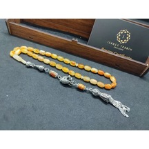 Ahşap Kutulu 6.75 Gr. Gümüş Püsküllü Toprak Fosi Lli 9 Gr. Rus Açık Gri 64694867