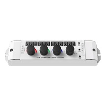 Metabagua Sanctuary Vault 12-24vdc 4 Düğmeli Anahtar Rgbrgbw Led Dimmer Rf Kontrol Cihazı M6k0aa Açık Sarı