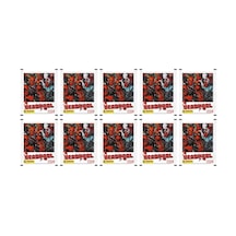 Deadpool Sticker Paketi 10'lu