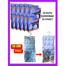 Nem Tutucu Alıcı Rutubet Giderici Önleyici Korozyon Önleyici Koku Giderici 10 KG (10 Kutu - 20 Paket)