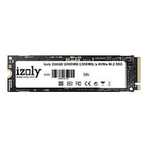 Izoly 256gb 2000mb-1300mb/s Nvme M.2 Pcı-express 3.0 Gaming Ssd