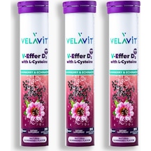 Velavit V-effer D3 With L-Cysteine 3 x 20 Efervesan Tablet