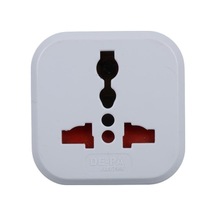 Depa İngiliz Fiş Çevirici Adaptör - İngiliz İngiliz Priz - Beyaz - 11108-uk