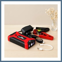 Buradabulabilirsin Araç Takviye Powerbank 4 Usb Taşınabilir Fener Cob Pusula 98.000 Mah Bbz Çok Renkli
