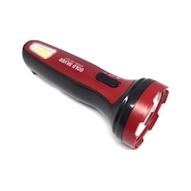 Gold Sılver Gs-4531 3 Watt+1 Watt Cob Led'li Şarjlı El Feneri Çok Renkli
