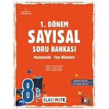 8. Sınıf Classmate 1. Dönem Sayısal Soru Bankası -  Okyanus Eğitim
