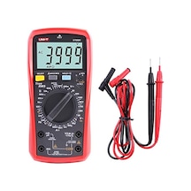 Ut890c Profesyonel Dijital Multimetre Test Cihazı Voltmetre Ampermetre Ohmmetre Rms 6000 Hesapları Işıklı Lcd İle Polimetre Kapasite Testi Ve Sıcaklık Ölçümü