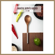 Bezos Akasya Servis Kaşığı & Sunum Kaşığı 22
