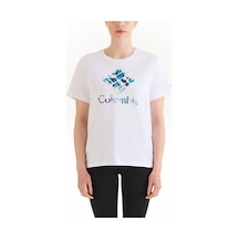 Columbia Csc Gem Wisterian Kadın Kısa Kollu T-shirt Beyaz Cs0367-100 001
