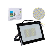 Pm-22572 100 Watt - 220 Volt 6500k Ip66 150 Işık Açısı Siyah Slim Kasa Beyaz Led Projektör