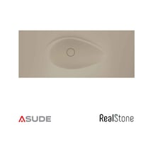 Realstone Avocado Etajerli Granit Lavabo 100 50 Cm Pudra Belirtilmemiş
