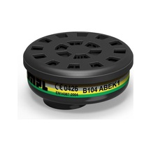 Mpl B104 Abek1 Organik-inorganik Gaz Ve Amonyak Maske Filtresi V-800 Maske Uyumlu