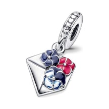 Fubena Zarf Dolu Menekşe Sallantılı Charm