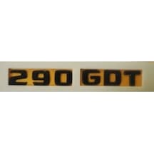 Mercedes Uyumlu Yazı 290 Gdt Siyah