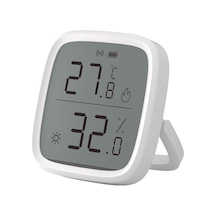 Snzb-02d Zigbee Lcd Ekranlı Akıllı Sıcaklık Ve Nem Sensörü Snzb-02d Çok Renkli