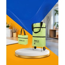 Astraltech Katlanabilir Alışveriş Çantası Katlanabilir Pazar Arabası Tekerlekli Pazar