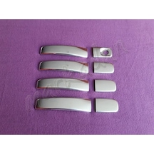 Woc Chrome Renault Trafic Krom Kapı Kolu 2001-2014 4 Kapı  Paslanm