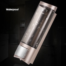 Geeksen Chuangdıan Çift Taraflı Köpük Bantlı Duvar Sabunluğu Şampuan Duş Jeli El Temizleyici 200ml Altın