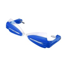 Off-road Motosiklet Abs Kolluk Koruması Led Gündüz Farı Vardiyalı Işık 22mm Çubuk Uyumlu Mavi Çift