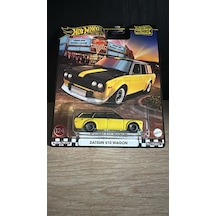 Hot Wheels Premium Datsun 510 Wagon 124 Sarı