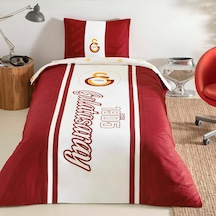 Galatasaray 1905 Glow Standart Pamuk Nevresim Takımı, Kırmızı, Tek Kişilik