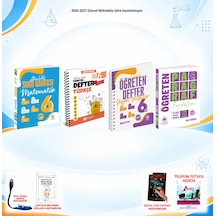 Çanta Yayınları 2026-2027 6. Sınıf Tüm Dersler 4 Kitap Mat Soru/türkçe-sos Defter/paragraf Set