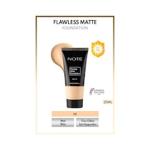 Flawless Matte Foundation SPF 15 Yoğun Kapatıcı Mat Bitişli Fondöten - 02 Orta