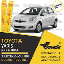 Toyota Uyumlu Yaris Muz Silecek Takımı 2006-2011 İnwells