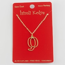 Prinç - 186 - Harfli - Muratech - Kolye Q Çok renkli