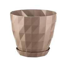 Omnipazar So-krt2 Dekoratif Kristal Saksı Takımı 1.15 Litre No 2 Mocha