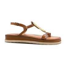 146 Camel Sandalet Kadın 26035 Myconian 2025 Greek Sandal Camel