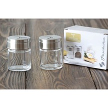 Paşabahçe Cam Tuzluk-Biberlik 2'Li Basic 43880 Fma05118