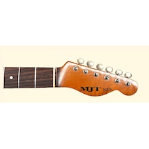Mjt Vts Eskitilmiş Vintage Amber Renk Gitar Sapı