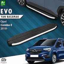 S-dizayn Opel Combo E Evo Aluminyum Yan Basamak 203 Cm 2018 Üzeri