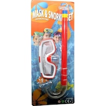 Ak406-140bc - Çocuk Maske Snorkel Set Çok Renkli