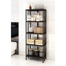 Scarlet Banyo Rafı Organizer Çok Amaçlı Raf Banyo Raf Siyah
