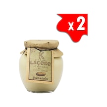Laçoko Şekersiz Katkısız Glutensiz Doğal Az Kavrulmuş Çiğ Ballı Yer Fıstığı Ezmesi 700  G