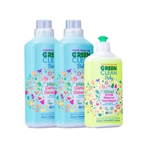 Baby Çamaşır Deterjanı 1 lt. + Çamaşır Deterjanı 1 lt Emzik Biberon Temizleyici 500 ml