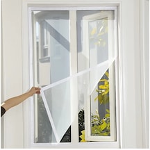 Tek Kanat 75x125 Cm Pencere Sinekliği Yapıştırma Cırtlı Bantlı,