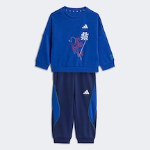 Adidas Marvel Spider-man Çocuk Mavi Eşofman Takımı Ks3964