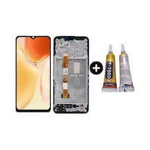 Vivo Y22s Uyumlu Çıtalı A Kalite Lcd Ekran Dokunmatik + B7000