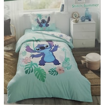 Özdilek Tek Kişilik %100 Pamuk Nevresim Tak. Mint Stitch Summer