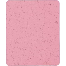 Kum Desen Tip Kaymaz Taban Optik Bilgisayar Notebook Mouse Pad Maus Pad 17,5x21,5cm Pembe